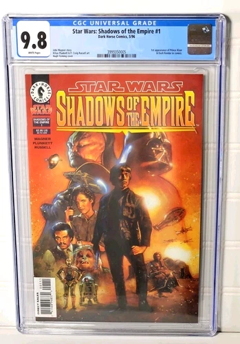 Star Wars Shadows Of The Empire 1 CGC 9.8 Dark Horse 1996 1st Apps Xizor Rendor