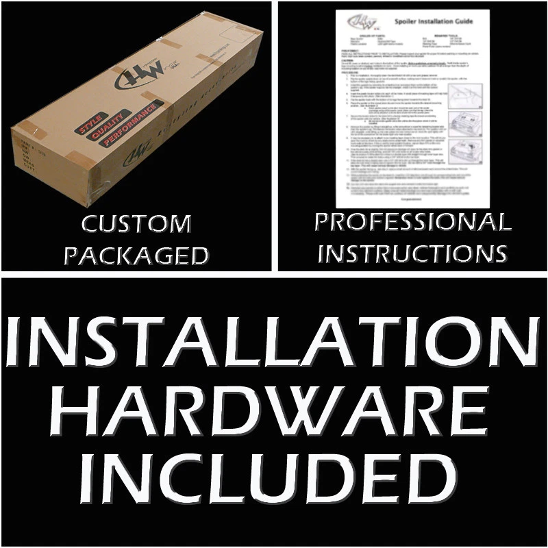 Ford Taurus 2000 2001 2002 2003 2004 2005 2006 alerón estilo fábrica imprimación + LED Foto 3 de 4