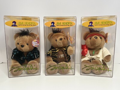 Dart Flip Cards Jimi Hendrix LE Collectible Rare Bears Complete