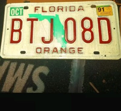 Original US Auto Kennzeichen Nummernschild USA   Florida 