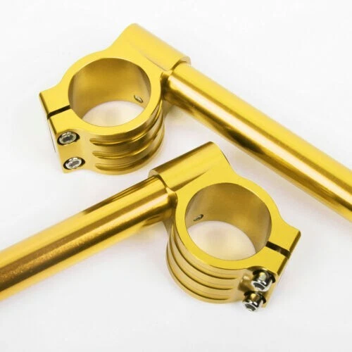 Manillar de horquilla con clip regular de 45 mm para Suzuki GSXR600 1997-2003 dorado 1998 99 Foto 3 de 4