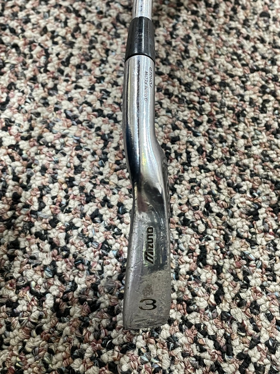 Mizuno T Zoid Comp EZ 20° 3 Iron Gold Plus S300 S Flex Shaft Golf