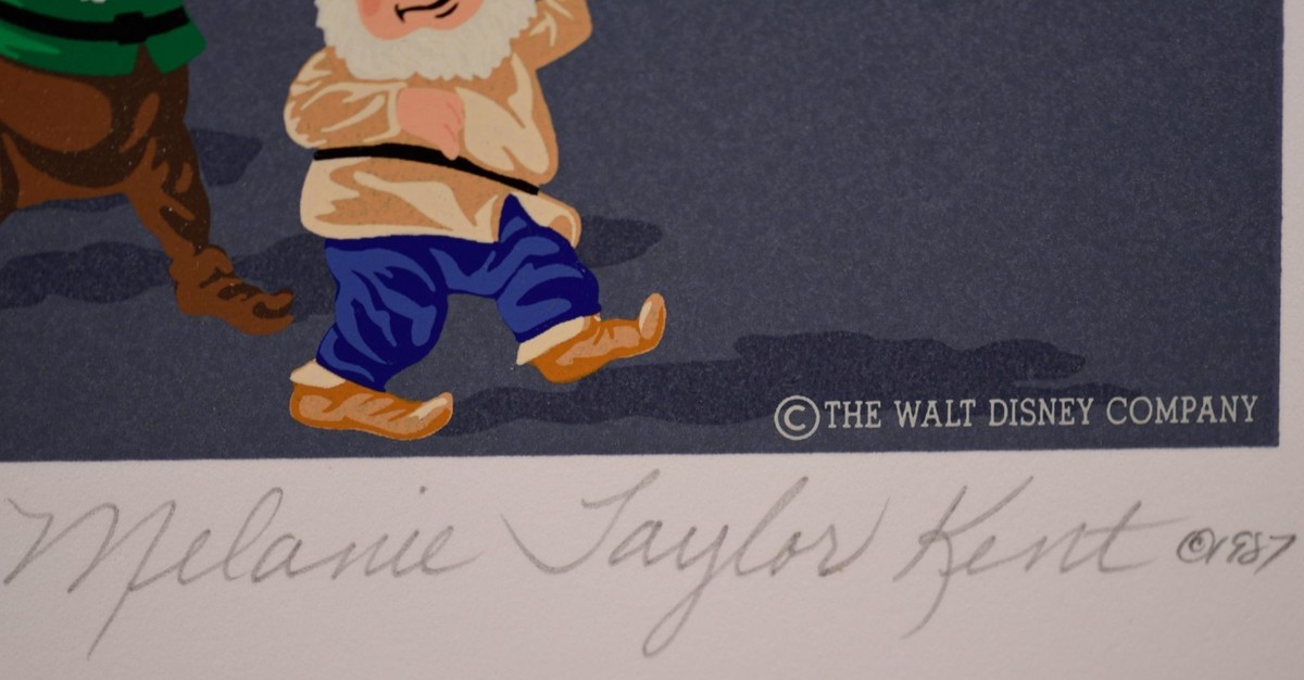 Melanie Taylor Kent LE Signed Serigraph 