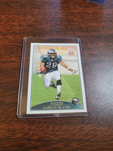 2009 Topps LeSean Mccoy rookie Football Card #400 Philadelphia Eagles MT  