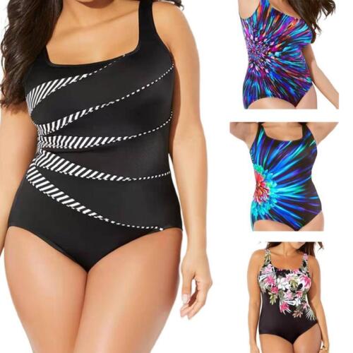 Printed Fashion Swimsuit Sexy One Piece Beachwear Swimming Suit Vacation Bikini - Picture 1 of 32