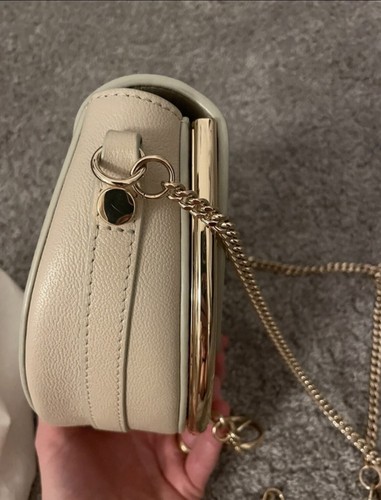 See By Chloé Leather Cross Body Bag Cement Beige - Picture 6 of 13