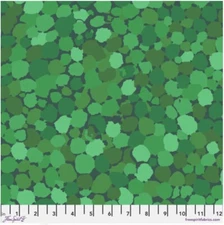 Free Spirit Brandon Mably Reflections Green Cotton Fabric By The Yard