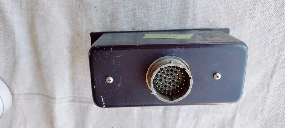 COCKPIT VOICE RECORDER- CONTROL UNIT-  -AIRCARFT INSTRUMENT  - Image 3 of 4