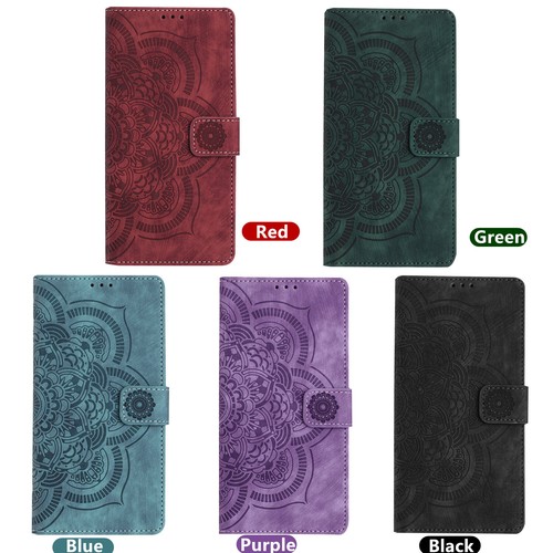 Patterned Wallet Case Shockproof Phone Cover For iPhone 16 Pro Max 15 Plus 14 13 - Picture 12 of 17