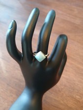 925 Sterling Silver Larimar Ring - Size 8.5