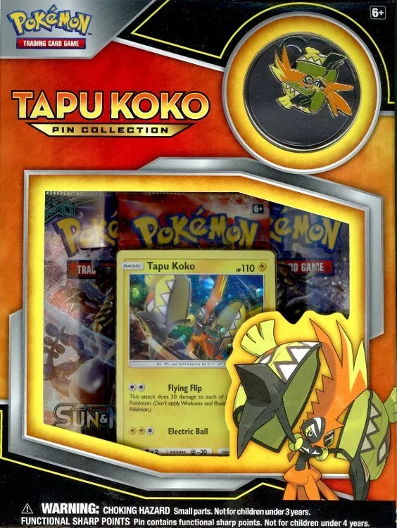 Pokémon TCG: Tapu Koko Pin Box