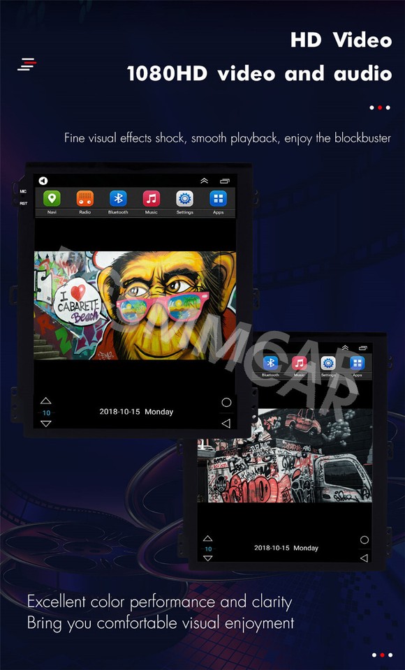 Fit For Ford Mustang 20102014 Touch Screen Car Radio Stereo For Apple