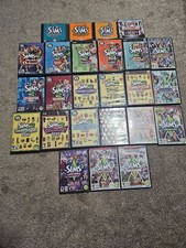 Sims 1 + 2 + 3 PC Games and Expansions Lot - 25 Units - Windows DVD-ROM / CD-ROM