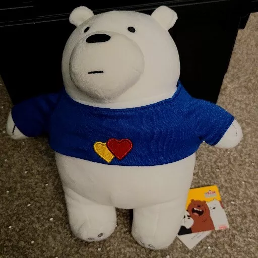 Ice bear stuffed toy miniso price 2025