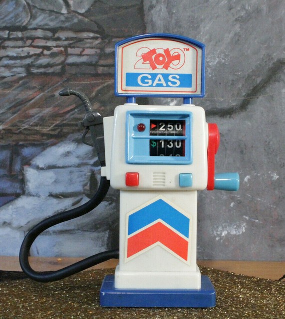 Rare vintage TALKING GAS PUMP by 200 TOY CO. 1994 Gas station city