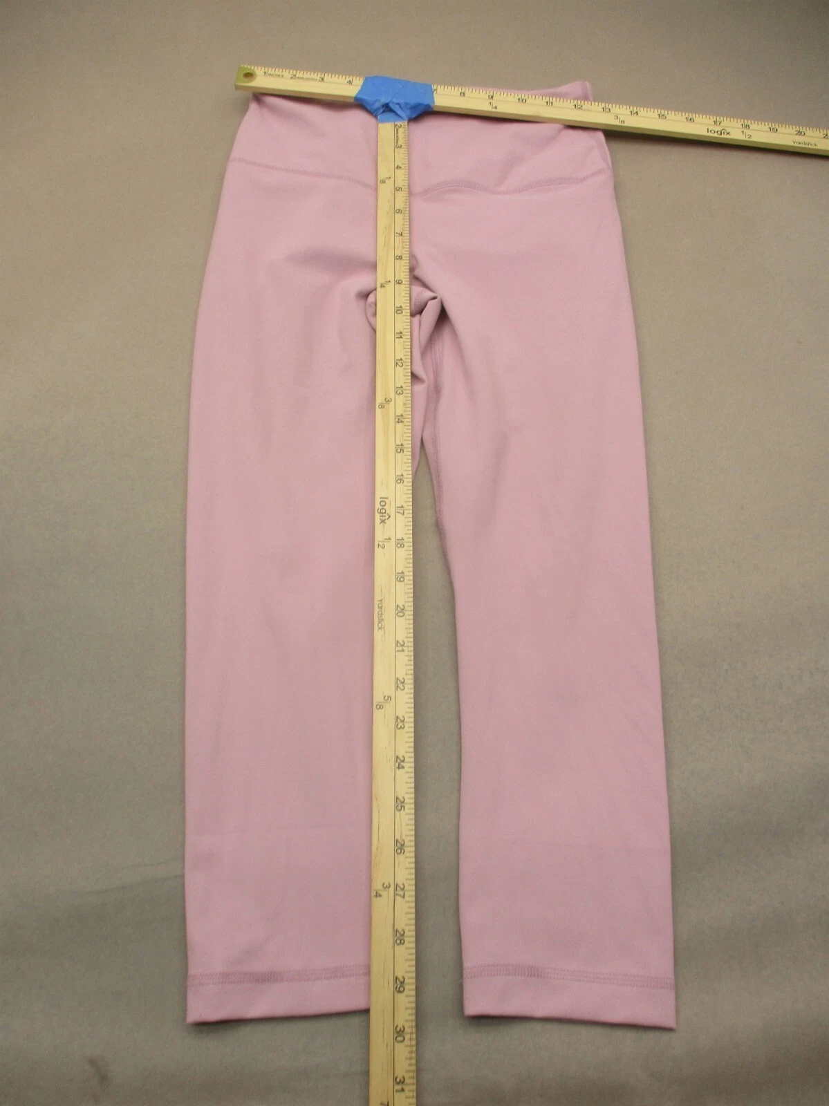 yogalicious stretch pull on athletic cropped leggings