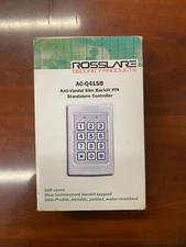 Rosslare AC-Q41SB Anti-Vandal Slim Backlit PIN Standalone Controller