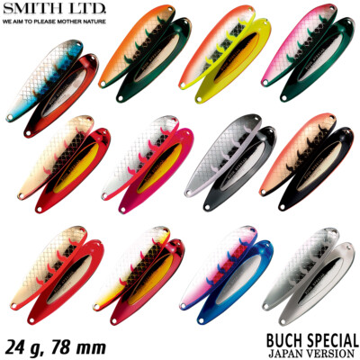 Smith Buch Special Japan Version 24 g Assorted Colors Trout Spoon
