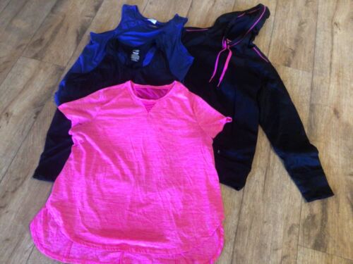 LOT. OF 4 DANSKIN NOW Ladies XXL (20) ATHLETIC Shirts & Pullover Hoodie