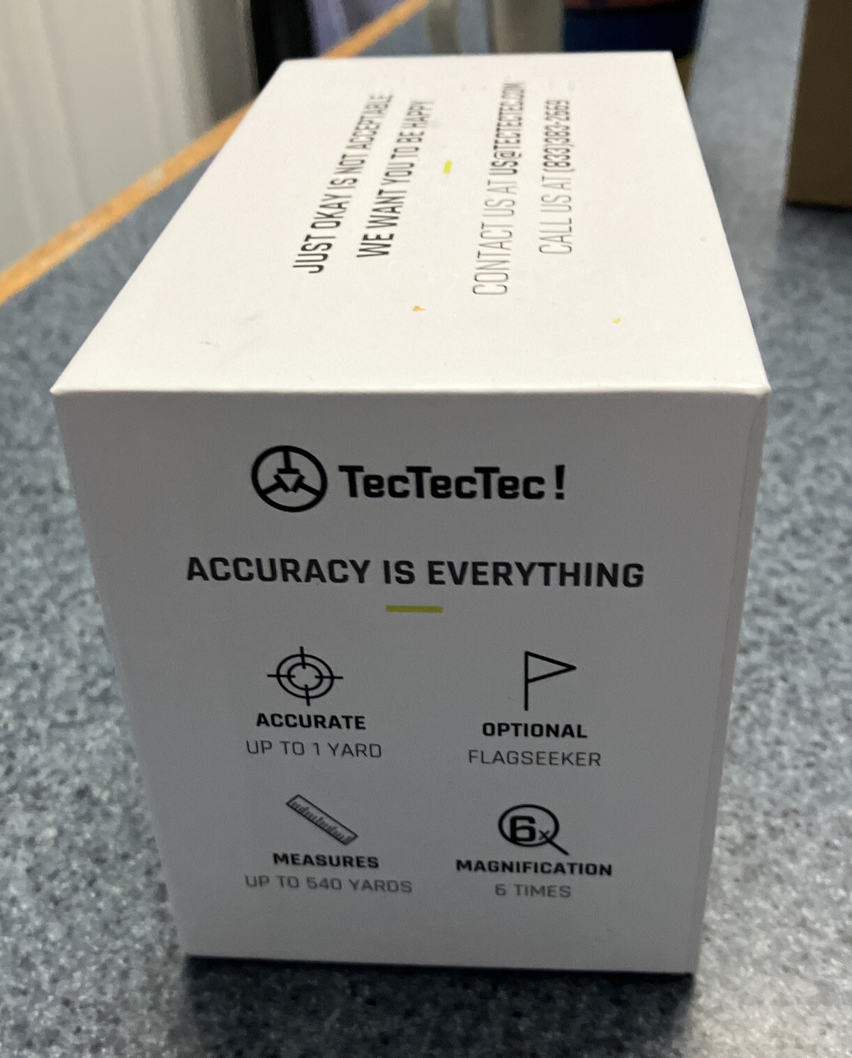 TecTecTec VPRO500 Golf Rangefinder with HighPrecision Laser