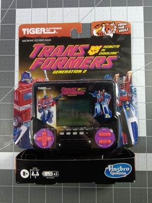 Tiger TRANSFORMERS GENERATION 2 Handheld Video Game  NEW 2020 From The Vault