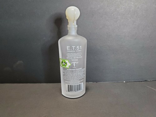 E.T.51 VODKA PREMIUM 50 ml. BOUTEILLE VIDE - Photo 3/5