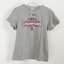 Vintage St Louis Cardinals 2006 World Series Champions T Shirt MLB Size Small