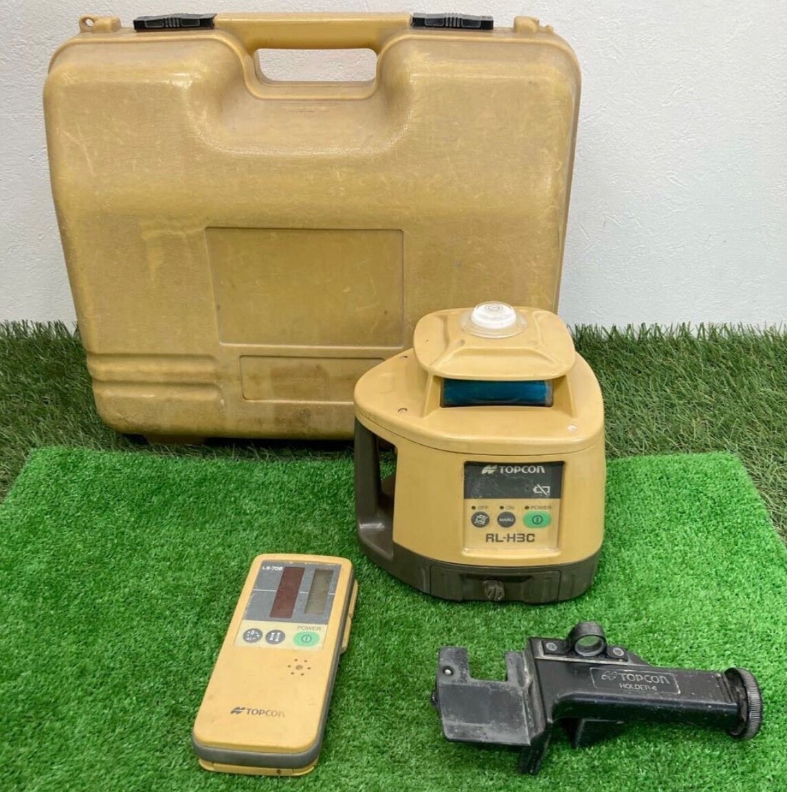②通電OKTOPCON トプコン RL-H3C ローテーティング レーザー ②通電OKTOPCON トプコン RL-H3C ローテーティング レーザー