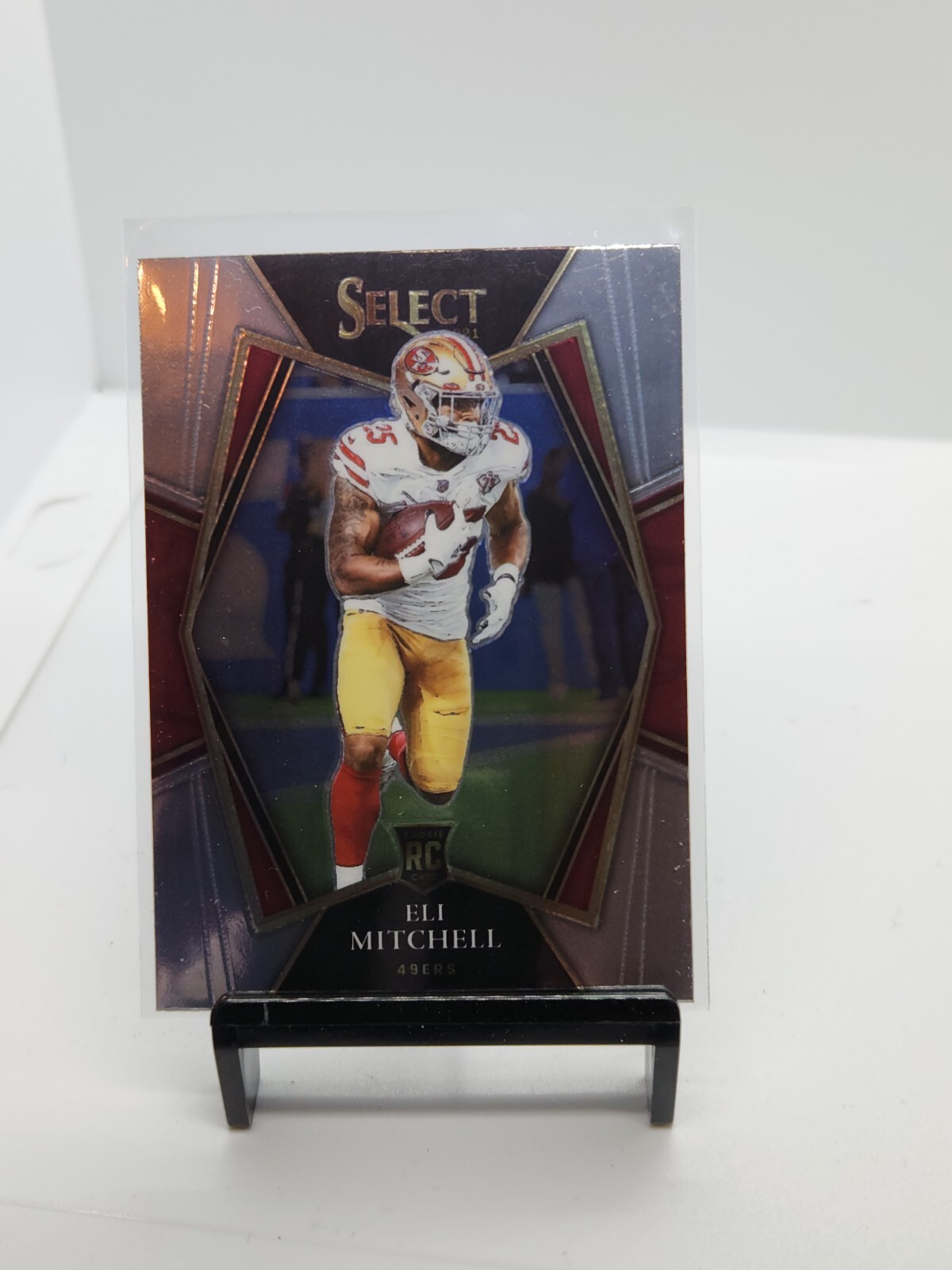 2021 Panini Select Eli Mitchell Premier Level Rookie San Francisco 49ers #192