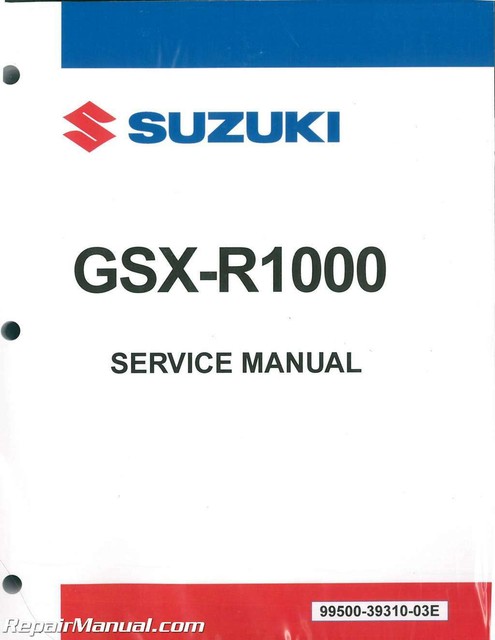 2007-2008 Suzuki GSX-R1000K7 K8 Motorcycle Service Manual : 99500-39310