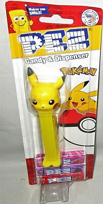 POKEMON Pez Dispenser PIKACHU [Carded] Released 2019