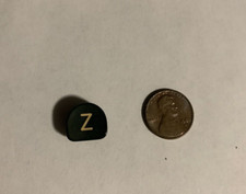 Vintage Royal Typewriter Touch Control Replace Key “Z”, Brown with White Letter thumbnail