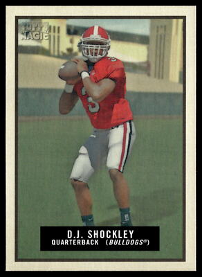 2009 Topps Magic D.J. Shockley #80    Georgia Bulldogs