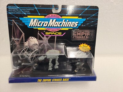 Star Wars 1993 MicroMachines Empire Stikes Back! 3 New ships!