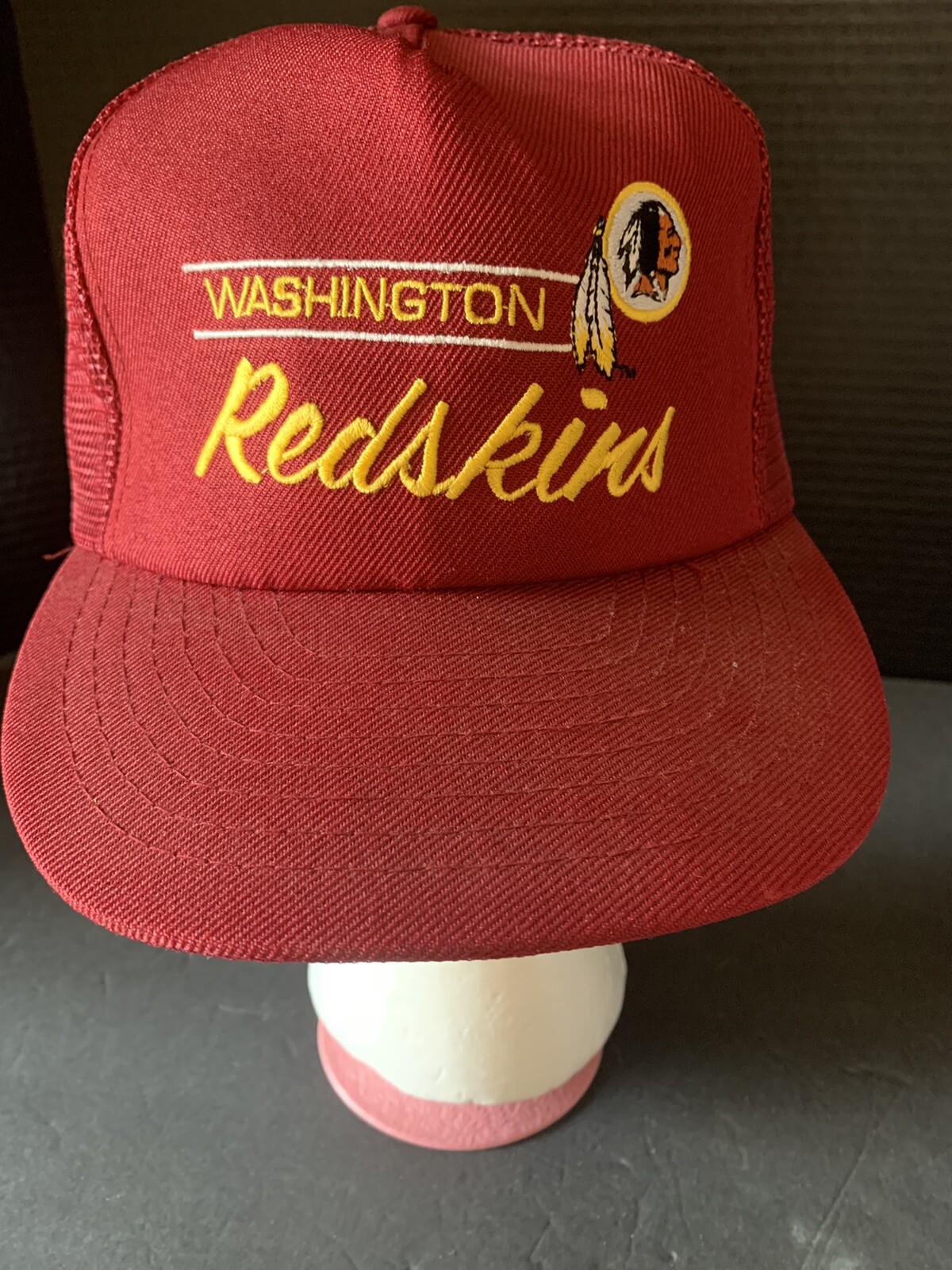 RETRO Vintage Throwback Washington Redskins Logo Adjustable - Foto 7