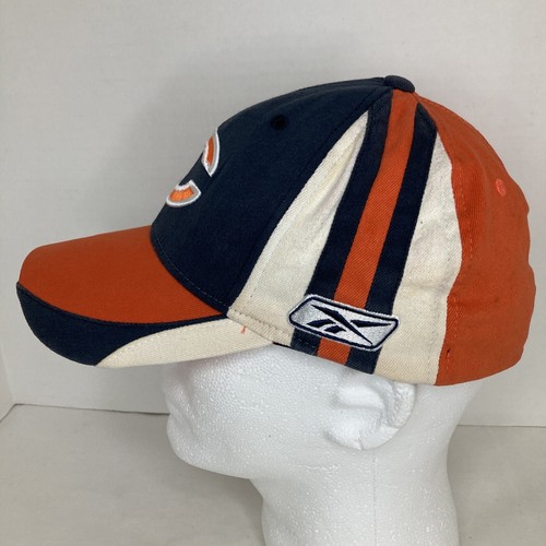 Chicago Bears Reebok OSFA Hat Cap NFL Equipment Football M/L - Picture 2 of 12