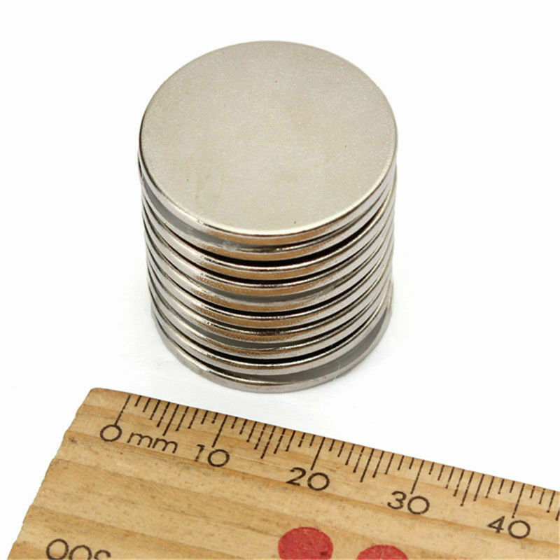 5-50Pcs Super Strong Round Disc 25mm x 2mm Magnets Rare Earth Neodymium N35 Lot