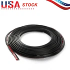 For Honda 08F03-SHJ-1100D Front / Rear Lip Spoiler Rubber Molding Strip Black