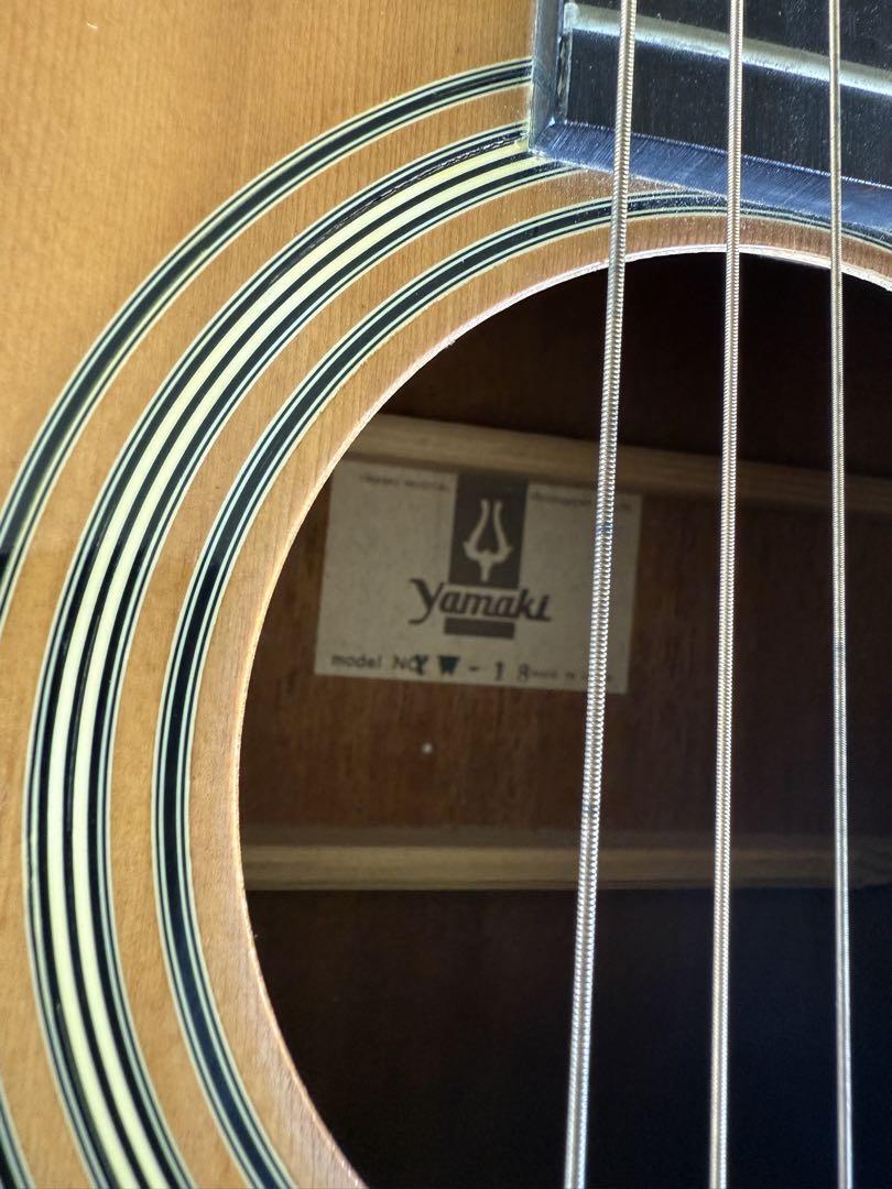 Yamaki Yw-18 Acoustic guitar Vintage | eBay