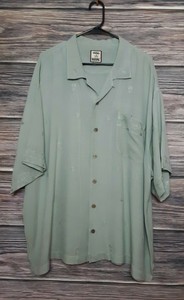 TOMMY-BAHAMA-Silk-Hawaiian-Embroidered-MENS-Button-Up-Camp-Shirt-3XLB