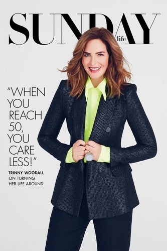 A003 ZARA TRINNY WOODALL BLACK BLAZER TEXTURED METALLIC BUTTONS JACKET COAT - M - Picture 3 of 18