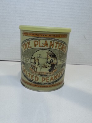 Vintage Planters 75th Anniversary Commemorative Tin Excellent Condition 1981