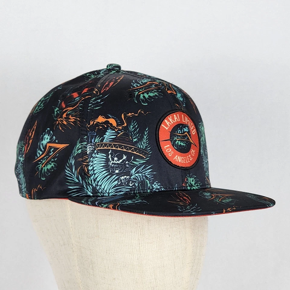 Mountain Dew Lakai Ltd X Dew 洛杉矶胶囊热带印花平沿帽 — 第 3/4 张图片