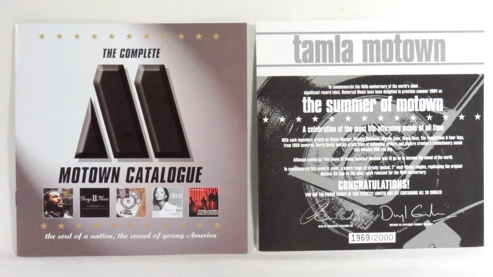 VARIOUS - Tamla Motown 45   2004 UK Box Set of 20 x 7" vinyl singles NM/M - Image 3 of 4