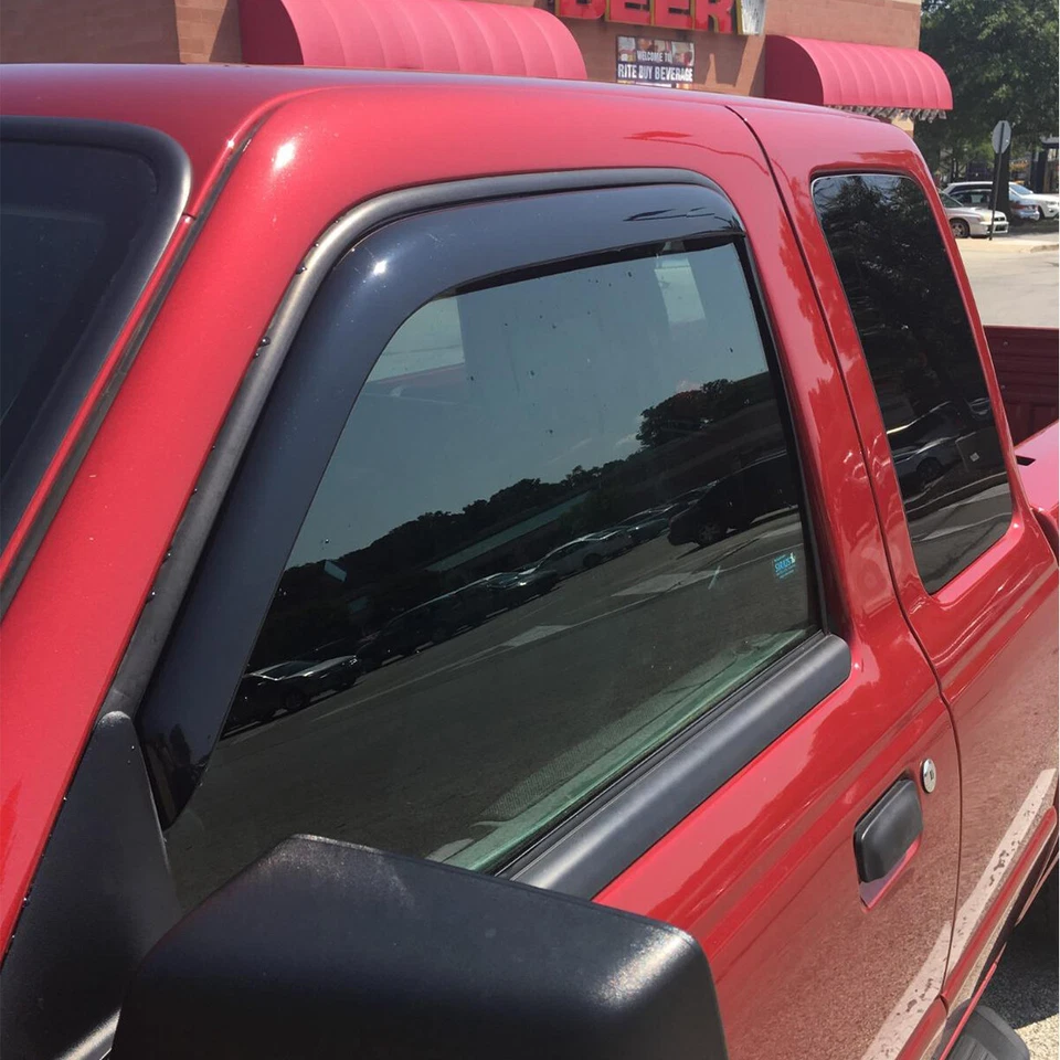 In-Channel Window Visor Rain Guard for Ford Ranger Mazda B2300 B2500 B3000 B4000 Foto 4 de 4