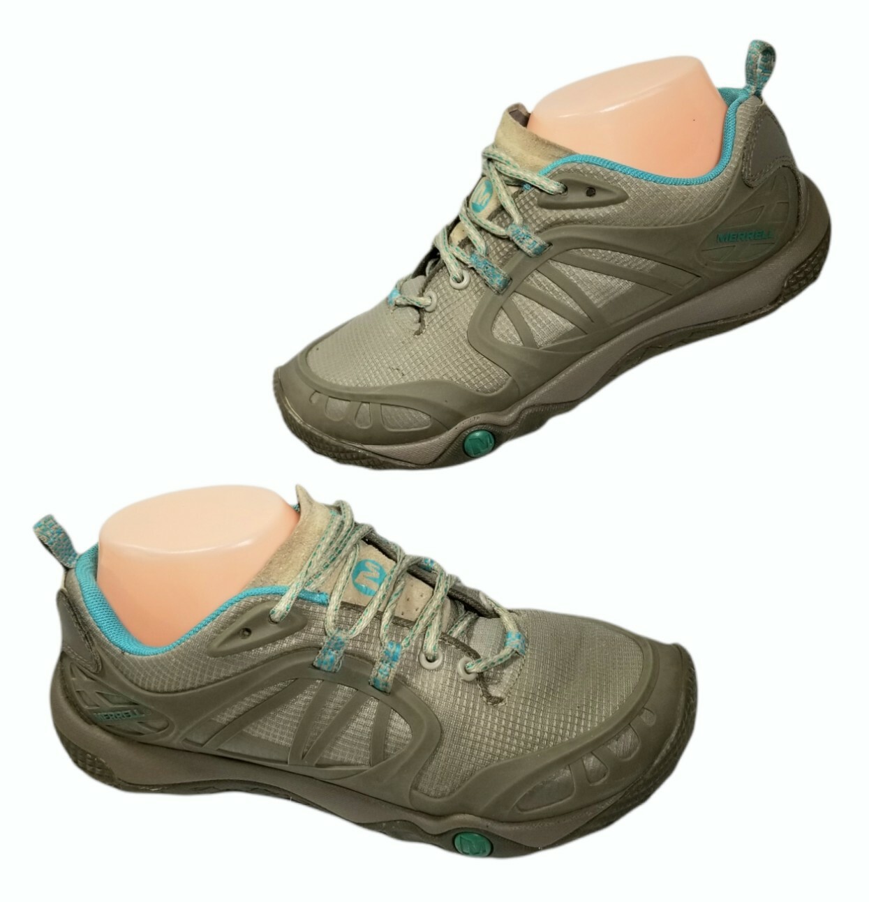 Merrell Donna Taglia 7.5 ProTerra Vim Scarpe da Escursionismo Sportive Grigio Alluminio J57254