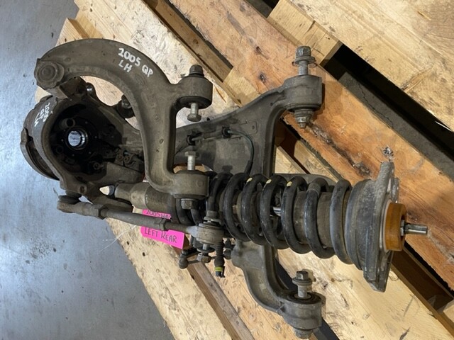 06 MASERATI QUATTROPORTE M139 OEM LEFT REAR SUSPENSION CONTROL ARM KNUCKLE 03-08