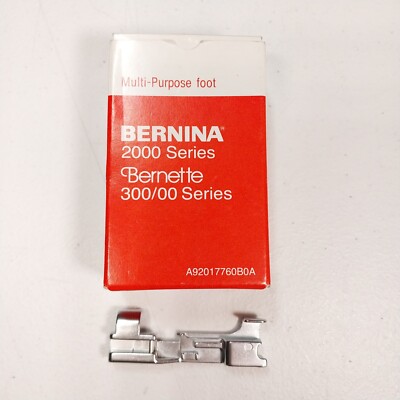 BERNINA Overlocker A92017760B0A Multi-Purpose Foot 2000 Series, bernette 300/00