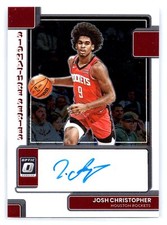 2022-23 Donruss Optic Basketball #SS-JCH Josh Christopher Signature Series Auto