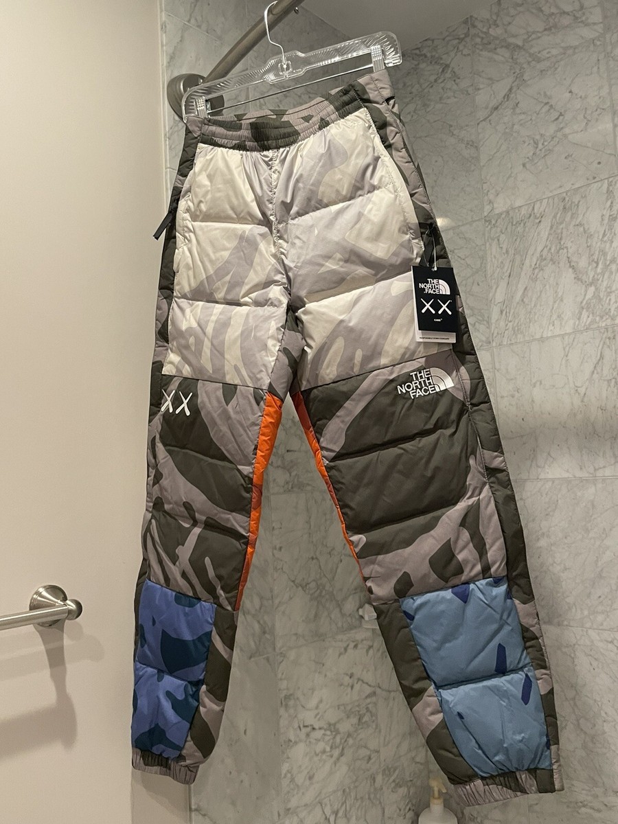 XS) KAWS x The North Face Retro 1996 Nuptse Pants 'Moonlight XS) KAWS x The North Face Retro 1996 Nuptse Pants 'Moonlight